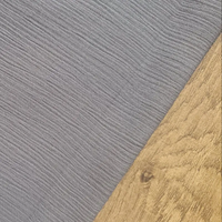 Vente flash : Tissu Nida noir de jais 100 % polyester, tissu coréen pour abaya de Dubaï, pour robe/voile arabe