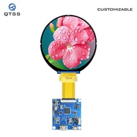 Module d'affichage rond LCD TFT IPS de 3,23 pouces 480*480 avec interface SPI MCU ST7701S et carte de pilote