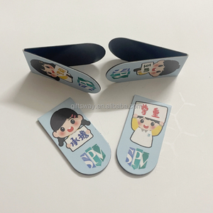 Marcadores Magnéticos Personalizados para Refrigerador, Impresos a Todo Color, 3x12cm, Marcadores de Papel Navideños para Niños, para Libros de <span class=keywords><strong>Amor</strong></span> - Product Image 1