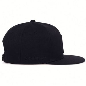 Gorras Snapback Personalizadas de Seis Paneles para Adultos, Gorra de Béisbol con Visera Plana, Logotipo Bordado Personalizado - Product Image 2