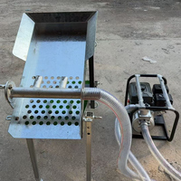 Machine à pêcher l'or simple et portable pour rivières peu profondes