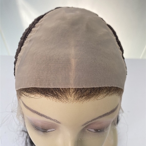 Vendita all'ingrosso perfetta in fabbrica 13x5 parrucche Jewish frontali in pizzo 100 capelli umani grezzi ondulati ricci naturali nodi invisibili di colore nero - Product Image 2