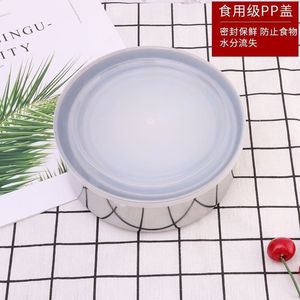 Juego de 5 Recipientes Modernos de Acero Inoxidable para Almacenamiento de Alimentos, con Tapa Interior, Aptos para Calentar, Conservan la Frescura - Product Image 6