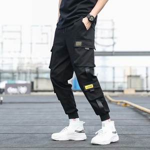 New Fashion Europe Men Solid Color Overalls Multi-pocket Street <strong>Pants</strong> Outdoor Sports Casual Trousers Long Ninth <strong>Harem</strong> <strong>Pants</strong> - Product Image 4