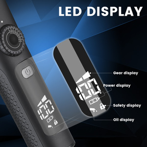 Cortapelos Eléctrico Recargable USB para Uso Doméstico con Pantalla Digital y Guía de Longitud Ajustable - Product Image 3
