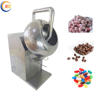 Machine de revêtement de sucre de haute qualité en vente Casserole de revêtement de bonbons multifonctionnelle pour petite tablette de perles de tapioca