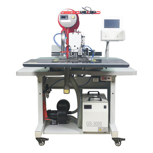 Máquina de Coser Computarizada y Programable para Cuellos de Polo, Industrial de Alta Velocidad y Base Plana para Tejidos de Punto - Product Image 1