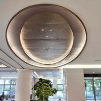 Bandes de finition de plafond modernes en acier inoxydable, moulures décoratives, rainures lumineuses, formes personnalisables, surface polie, durables
