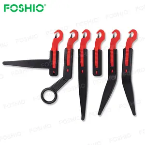 Foshio Customize Multi-Functional Window Tint Tool Wrap Guard Vinyl Cutting Bodyguard Knife Cutter 6PCS Set