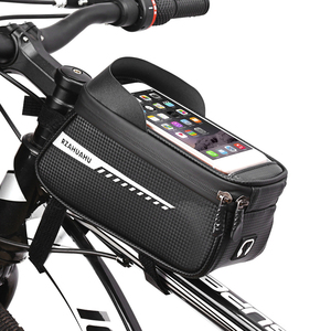 防水自行车包 & 触摸屏手机座山地车前顶管Pannier自行车道MTB包 - Product Image 6