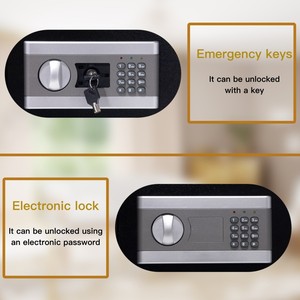 Bán Buôn Nhà An Toàn Hộp Với Thép Nhiệm Vụ Nặng Nề Không Thấm Nước Thông Minh Điện Tử Miễn Phí Thường Vụ Điện Tử Kỹ Thuật Số Khóa - Product Image 4
