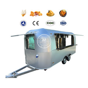 Hot Dog Pizza BBQ Ice Cream Cart Concession Food Trailer Mobile OEM Food Truck With Full <b>Kitchen</b> Restaurant Equipment - Product Image 1