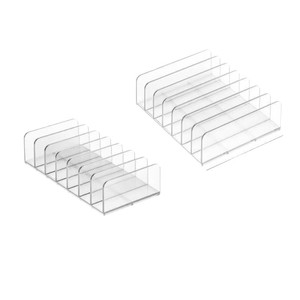 Transparent Acrylic Cosmetic Storage Box Drawer Style Makeup Organizer <b>Desktop</b> <b>Shelf</b> For Eyeshadow Palette Durable - Product Image 1