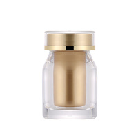 Machines de stérilisation à la vapeur 35ML PS Distributeur de savon Conteneurs de gomme en plastique Bouteilles d'emballage de pilules