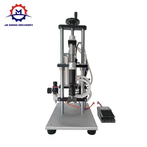 JSM Single Head Semi Automatic Pneumatic Vacuum Negative Pressure Perfume Essential Oil Glass Plastic Bottle Filling Machine
