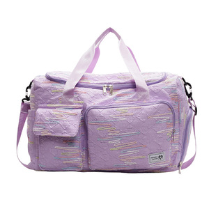 Sac de voyage unisexe Oxford classique, confortable, couleurs unies, tendance, multi-compartiments, étanche (sec/humide), grande capacité - Offre Spéciale - Product Image 3