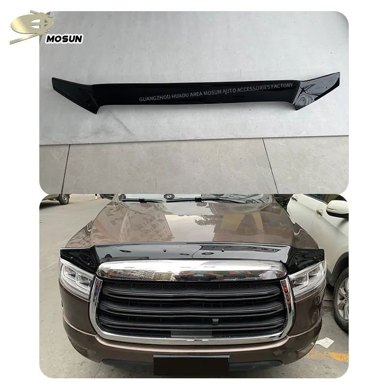 Bonnet Guard Hood deflector Bug Shield Protector 4x4 Accessories For Great Wall Pao For GWM Poer For Cannon X L Ute