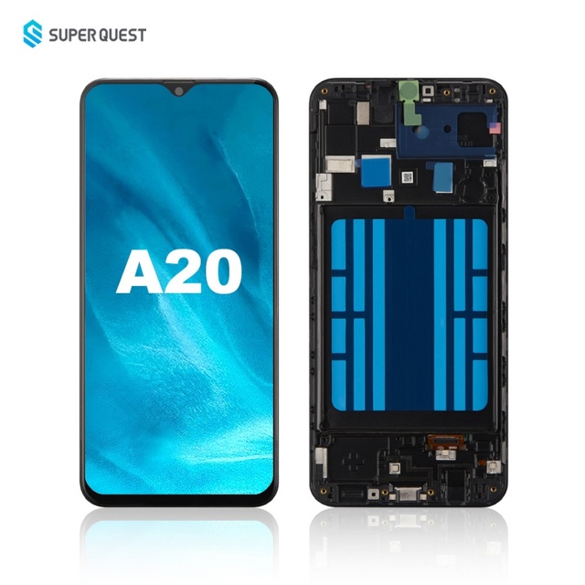 SOL Quality Super Quest Brand Original Mobile Phone Display Lcd Screen Replacement for Samsung A20