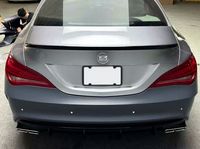 Pare-chocs de voiture de haute qualité pour Mercedes Benz W117 2013-2019, modèle CLA restylé CLA45 avec grilles, diffuseur arrière et sorties d'échappement