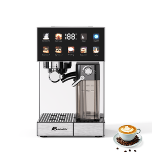 Anbolife Nouvelle machine à expresso et à café froid tout-en-un, cafetière 20 bars avec écran tactile intelligent et carafe à lait - Product Image 1