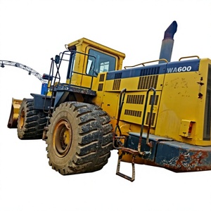 รถตักล้อยาง KOMATSU WA600-3 ของแท้จากญี่ปุ่น ราคาถูก สภาพดี ชั่วโมงการทำงานต่ำ เครื่องยนต์ มอเตอร์ เกียร์มือสอง - Product Image 1