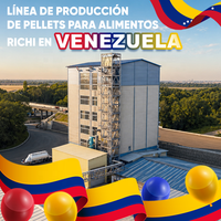 Ligne de production de granulés d'aliments pour animaux RICHI - Solution personnalisée pour usine d'aliments pour animaux complète au Venezuela pour la volaille et le bétail