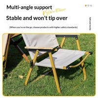 Chaise pliante d'extérieur en aluminium, chaise Kermit, portable, pour camping, pique-nique, plage, pêche, avec dossier