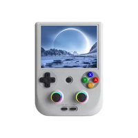 Konsol Game genggam 4 "layar IPS Android Retro, konsol Game genggam Multi Game RG 406V