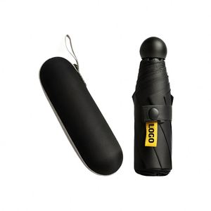 Paraguas Plegable Manual Personalizado de 5 Pliegues, Mini Paraguas con Protección UV - Product Image 1