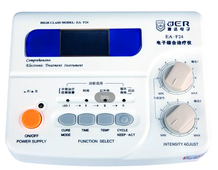 Machine de massage par impulsions électriques massage par impulsions électroniques machine de physiothérapie numérique EA-F24 de massage pour l'arthrite rhumatismale