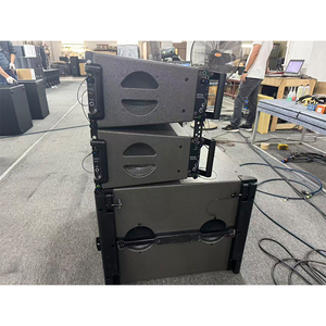 Sistema di Altoparlanti Line Array Attivi ad Alta Potenza 1400W con Doppio Woofer da 10 Pollici e Subwoofer Attivo da 18 Pollici per Spettacoli all'Aperto, Palcoscenici e Matrimoni - Product Image 3