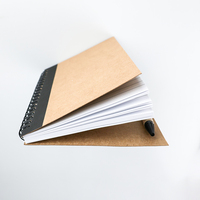 GemFully Meilleures ventes Livre d'exercices pour enfants Stylo et cahier pour l'école Kit de journalisation en lin personnalisé