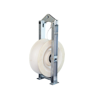 Poulie de décharge électrique Poulie de câble suspendue Cordage aérien Câble suspendu Tirant des rouleaux