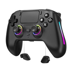 <b>Wireless</b> Gaming <b>Controller</b> <b>for</b> P Station Slim Windows <b>PC</b> Hall Effect Anti Drift Joystick Programming Microphone RGB LED - Product Image 1