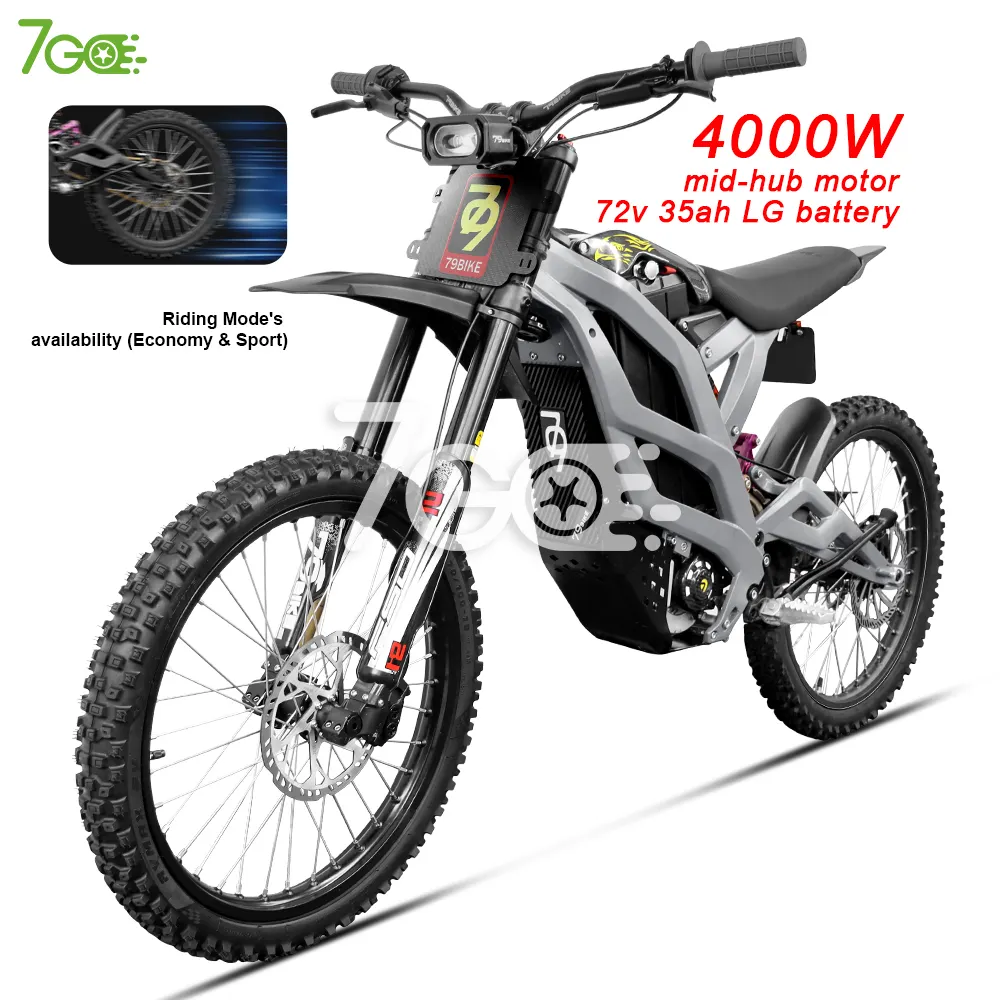 79bike falcon m 8000w 80KM/h 72V 35AH Hydraulic Brake system Enduro Ebike electric motorcycle off-road motorcycles