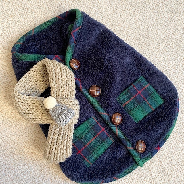 Navy blue Christmas edition [Scarf included]