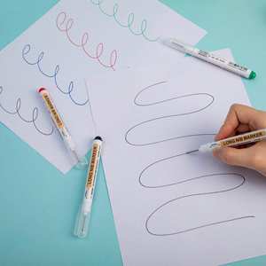 Juego de Marcadores Permanentes de Punta Plana de 20 mm y 30 mm para Carpintería, para Trabajos en Madera - Product Image 3