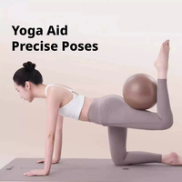 Ballon de yoga en PVC personnalisé avec logo couleur, 15 cm, 20 cm, 25 cm, petit ballon de gym, pilates, pour la remise en forme, la physiothérapie, écologique, OEM, ODM