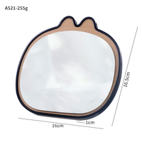 Miroir de maquillage, miroir de bureau pour étudiants, pliable et portable, pour la maison, la chambre à coucher, le bureau, facile à transporter