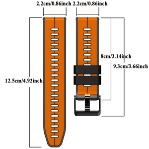 <span class=keywords><strong>Correa</strong></span> Deportiva de Silicona de 22 mm para Reloj Inteligente <span class=keywords><strong>Amazfit</strong></span> <span class=keywords><strong>GTR</strong></span> 2/3/3 Pro/<span class=keywords><strong>4</strong></span>, Ajuste Cómodo, <span class=keywords><strong>Correa</strong></span> Ajustable con Fácil Instalación - Product Image 6