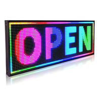 Pantalla LED P10 de 10 mm a Todo Color, Control por Aplicación de Smartphone, Tablero de Mensajes Programable para Ascensor, Texto Desplazable, Multi-idioma