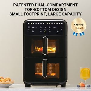 <span class=keywords><strong>Freidora</strong></span> de Aire 100% Metálica de 14L, Cocina Saludable y No Tóxica, Diseño de Doble Capa, Gran Capacidad - Product Image 2