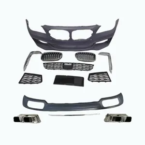 For BMW 7 Series 2009-2015 M was automatically modified before the change The front bumper+grille assembly+rear bumper.