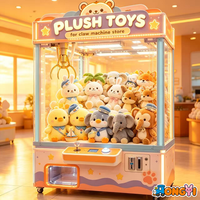 Plus de 9000 styles - Peluches de canards mignons de 8 pouces en gros pour machines à grue, cadeaux inspirés des animaux pour salles de jeux d'arcade