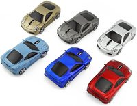 Souris sans fil pour voiture, design sportif ergonomique, impression de logo personnalisée, faible MOQ, cadeau promotionnel
