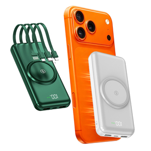 Batterie externe OEM à charge rapide, chargeur portable, banques d'alimentation, station d'alimentation 10000 mAh, batterie externe 20000 mAh avec câble pour téléphone - Product Image 1