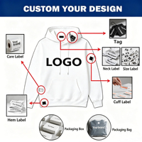 Cardigan Pull Personnalisé à Capuche Uni 400g OEM avec Logo Personnalisable – Veste Haut de Gamme