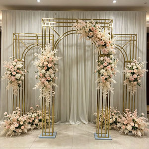 Wedding Stainless Steel Arch <b>Large</b> Flower Display Stand Party Banquet Stage Background Decor <b>Frame</b> Factory Wholesale - Product Image 4