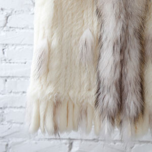 2021 nouvelle Mode Tricoté Hiver <span class=keywords><strong>Lapin</strong></span> <span class=keywords><strong>Fourrure</strong></span> Top Femmes Style De Mode <span class=keywords><strong>Gilet</strong></span> - Product Image 2