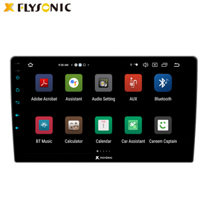 Flysonic convient aux marques automobiles américaines Personnalisation <span class=keywords><strong>de</strong></span> la taille 2 din 10 pouces 8 + 128 Système Android <span class=keywords><strong>Radio</strong></span> Multimédia Lecteur DVD <span class=keywords><strong>de</strong></span> voiture - Product Image 2